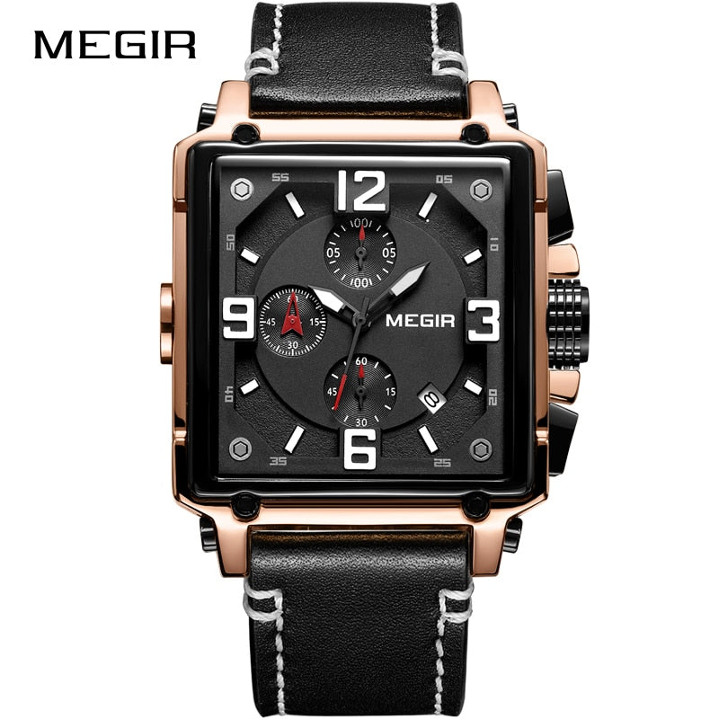 MEGIR Chronograph Quartz Watches