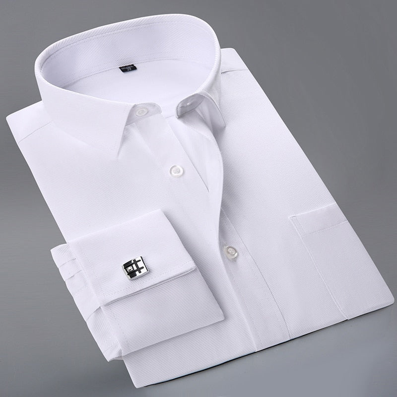 Men French Cufflinks Shirts