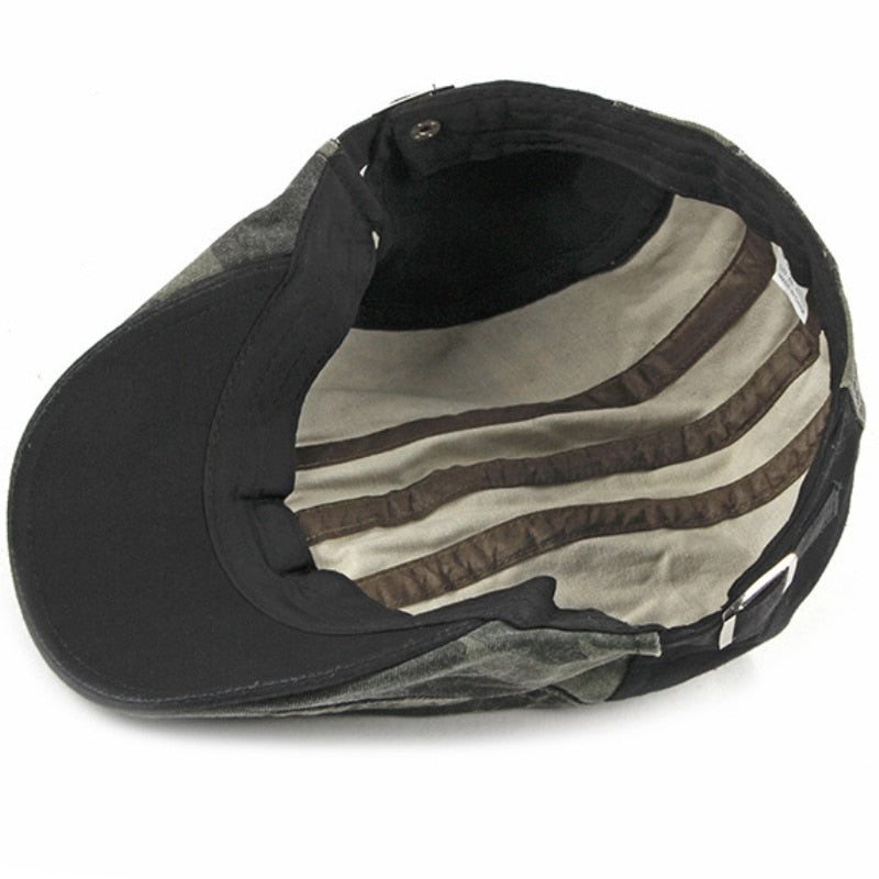 Camo Mens Beret Caps