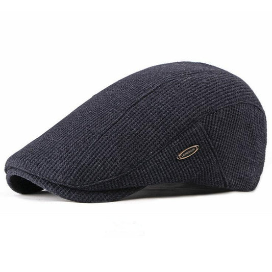 Thick Warm Knitted Beret For Men