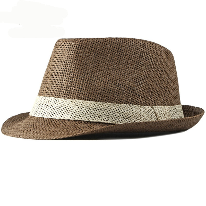 Mens Fedoras Straw Hat