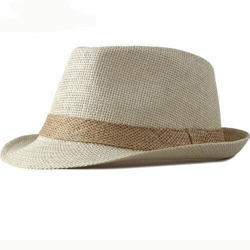 Mens Fedoras Straw Hat