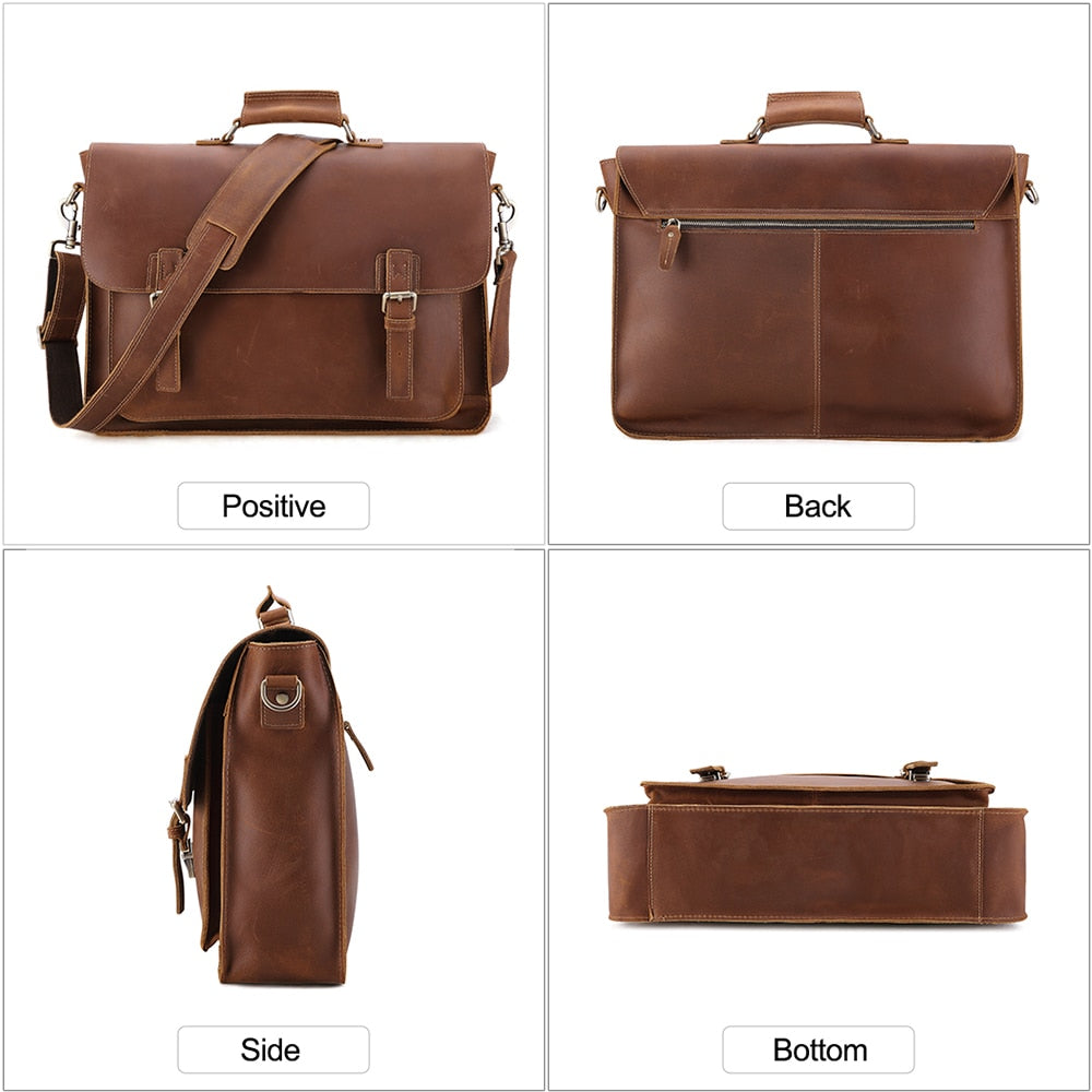 JOYIR Leather Large Business Briefcases