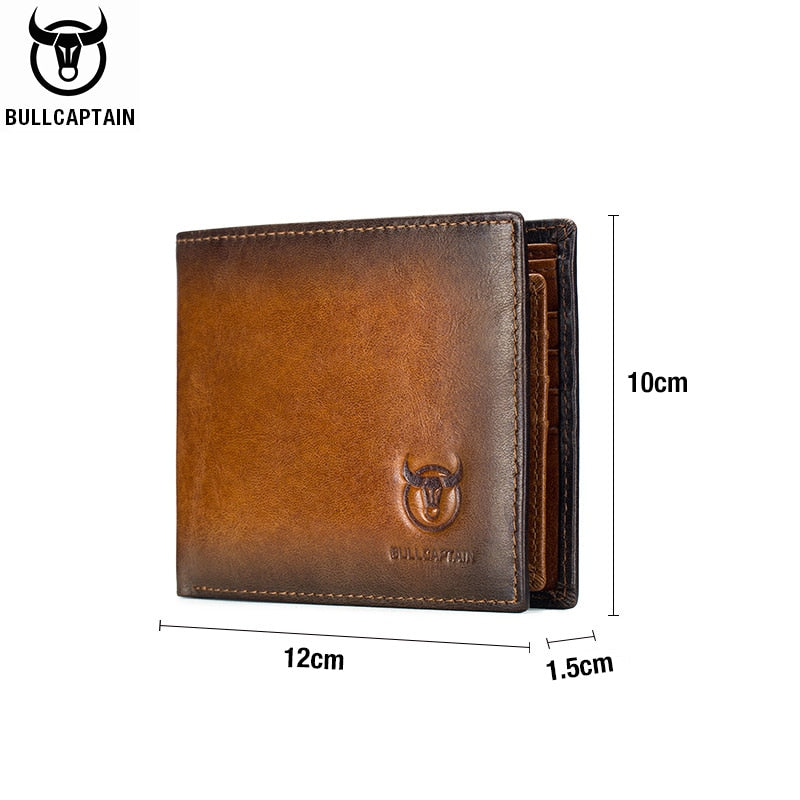 BULLCAPTAIN RFID Card And Money Wallet