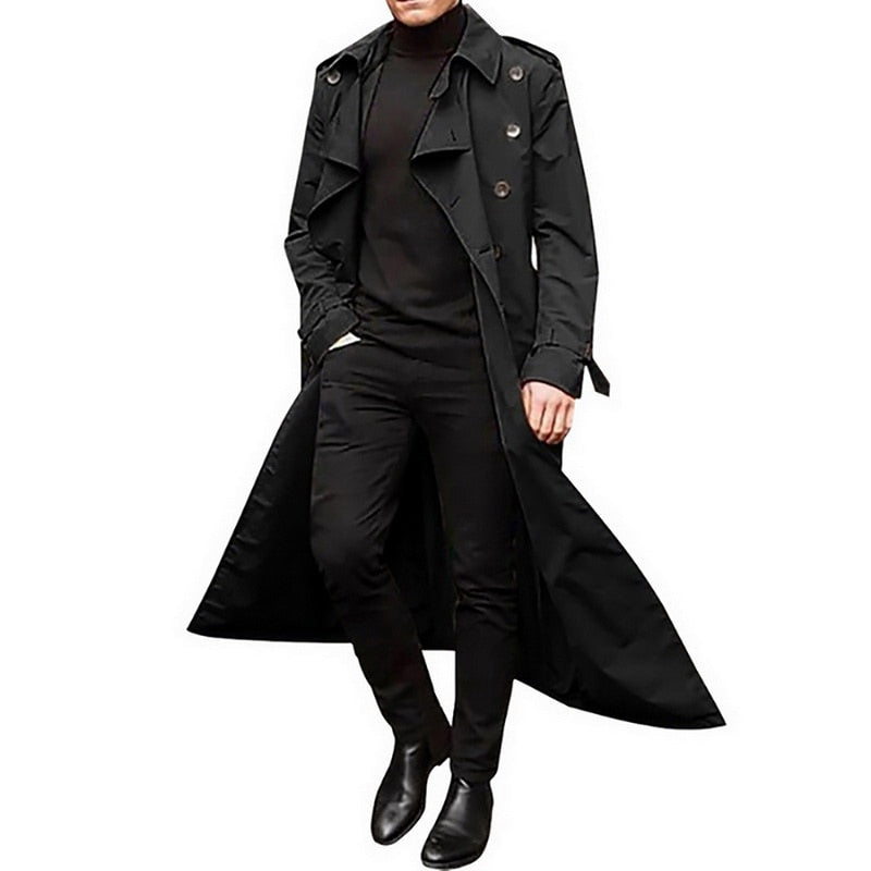 Long Overcoat Trench Coat