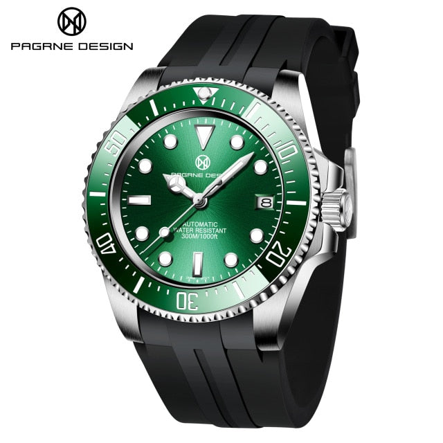 PAGRNE DESIGN Sapphire Glass Automatic Watches