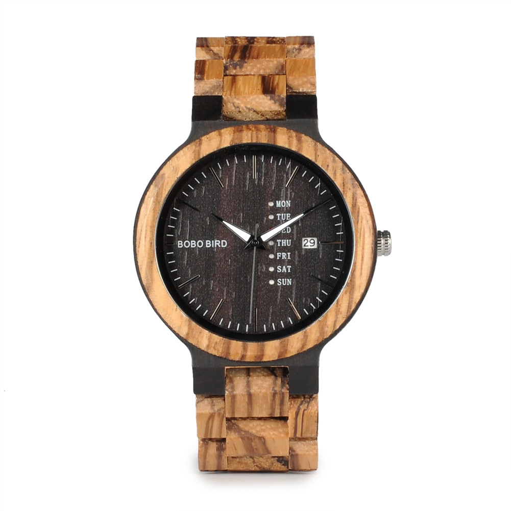 BOBO BIRD Couple Wooden Watch