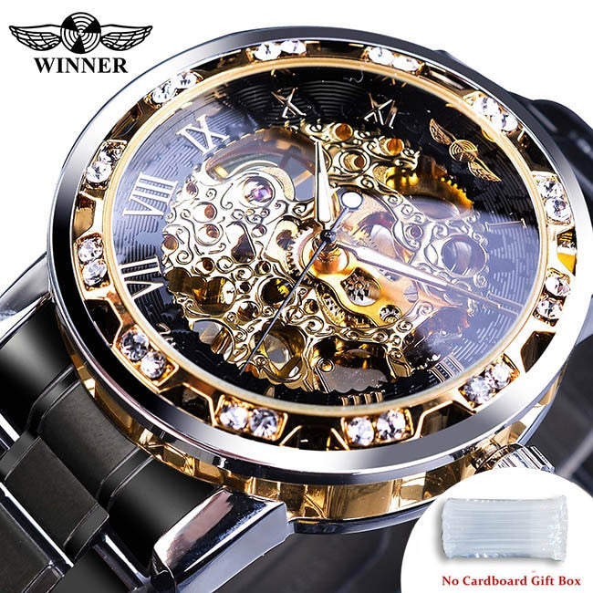 Winner Mechanical Skeleton Wrist Watch