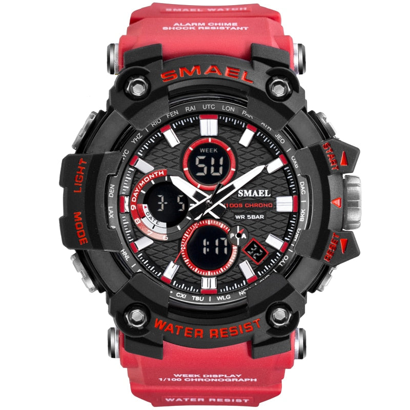 SMAEL Dual Time Sport Watch