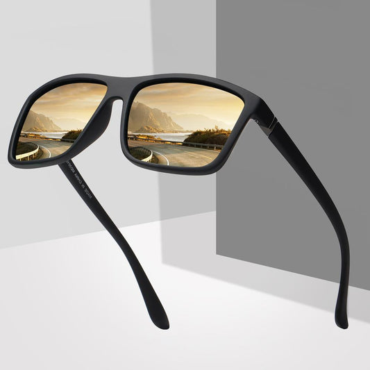 Classic Design Unisex Sunglasses Spuare Mirror Summer
