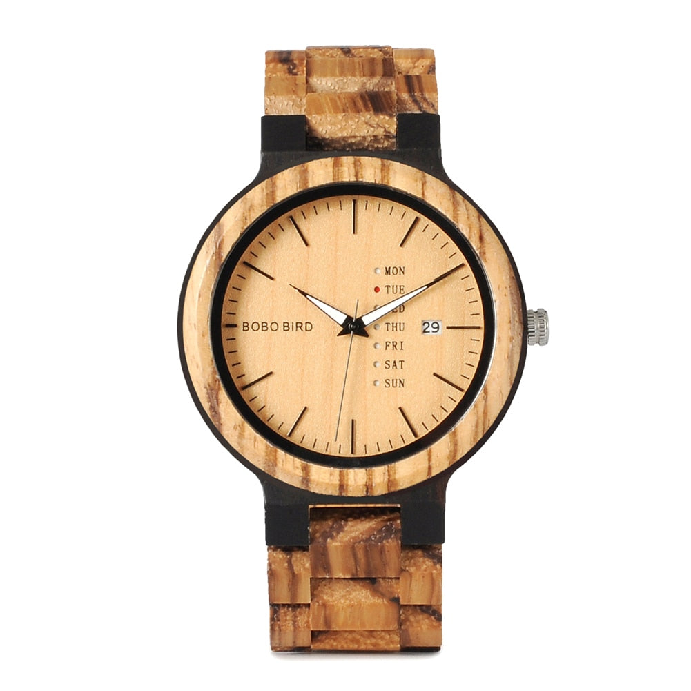 BOBO BIRD Couple Wooden Watch