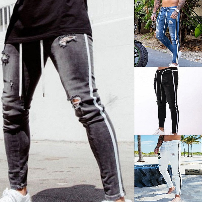 Hole Ripped Skinny Jeans