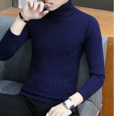 ZONGKE Thin White Turtleneck Sweater