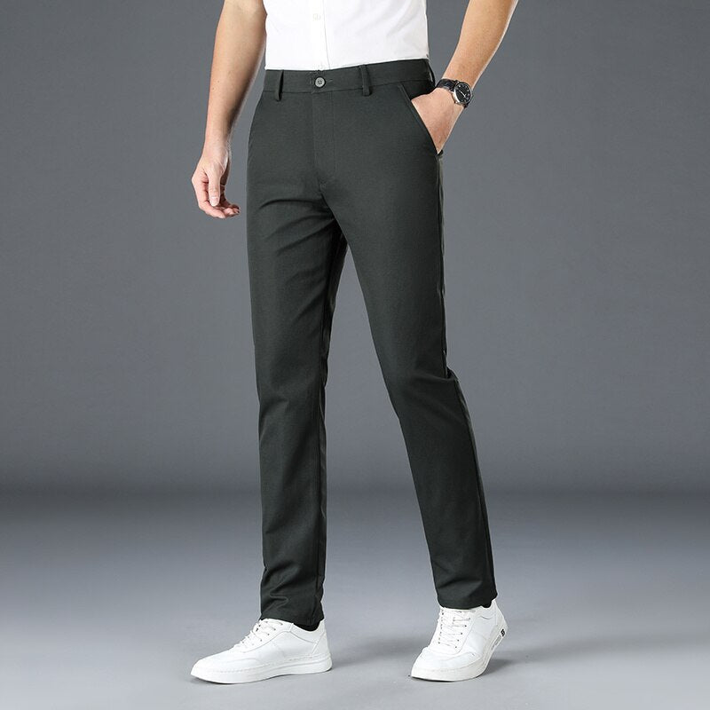 Men's Business Straight Suit Pants