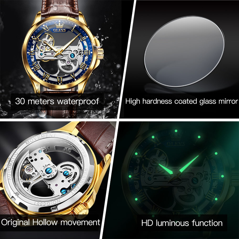 OLEVS Luxury Brand Men Watches