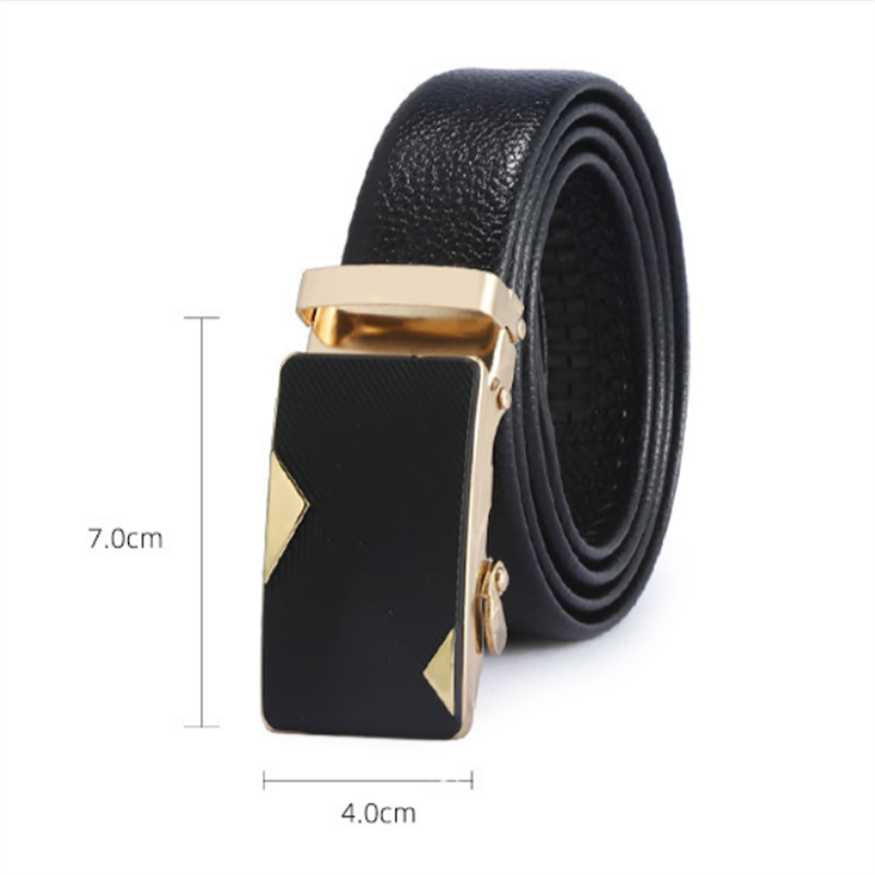 Men's High Quality Luxury Business Automatic Buckle Belt