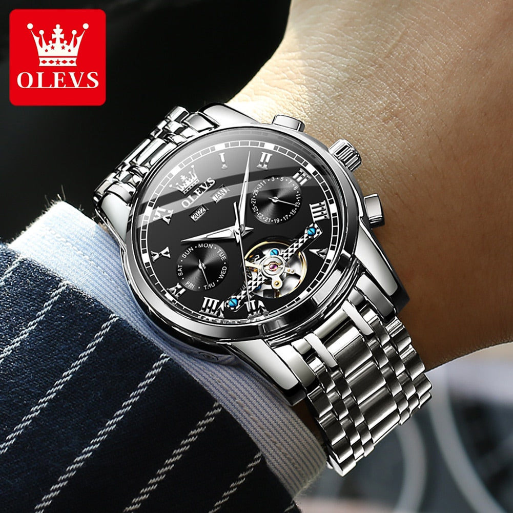 OLEVS Mechanical Men Watches