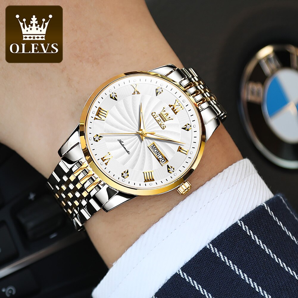 OLEVS Swirl Mechanical Watch