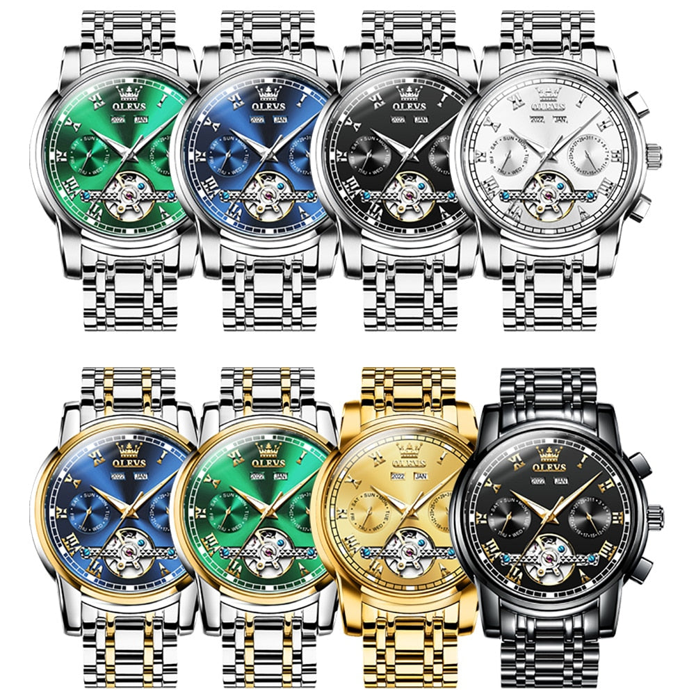 OLEVS Mechanical Men Watches