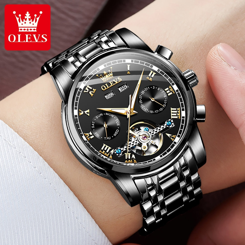 OLEVS Mechanical Men Watches