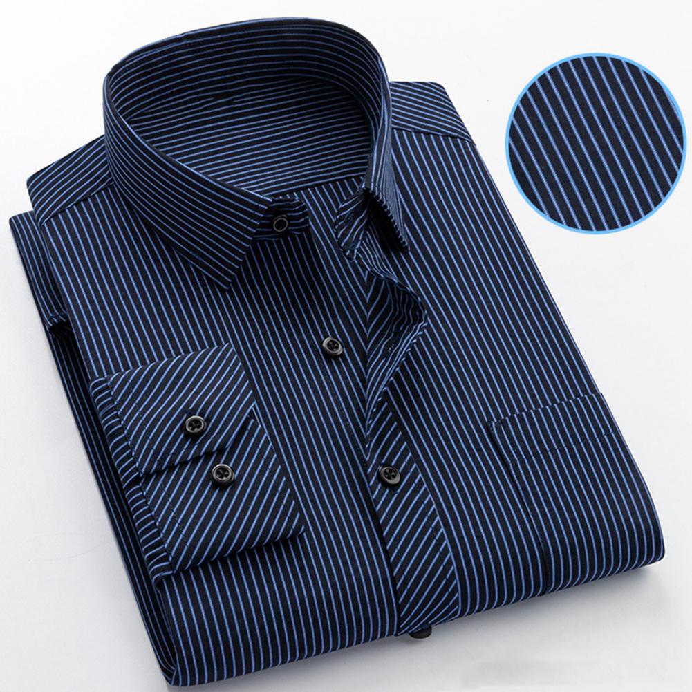 Single Breasted Men's Dress Shirt