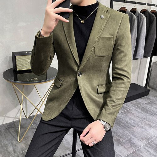 Casual Slim Blazer For Men