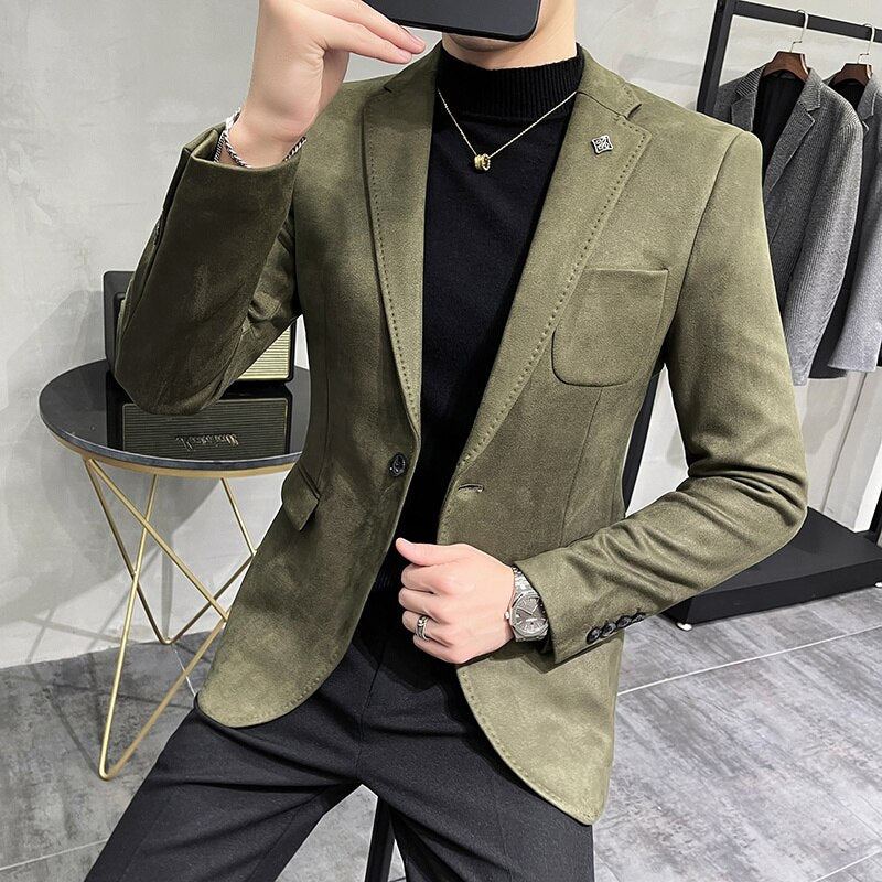 Casual Slim Blazer For Men