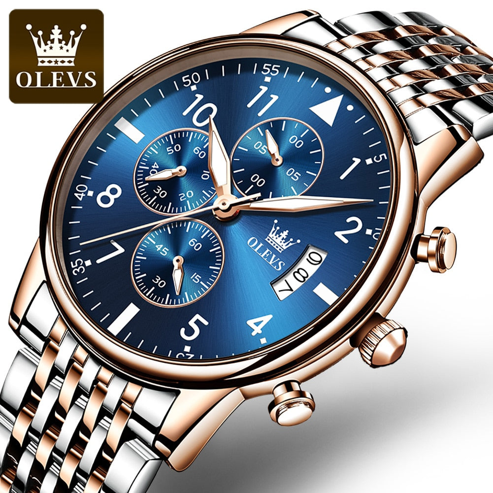 OLEVS Fashion Mens Watches