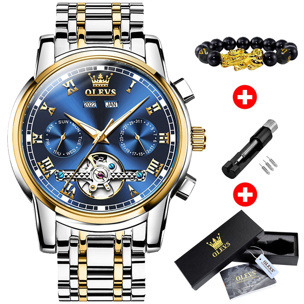 OLEVS Mechanical Men Watches