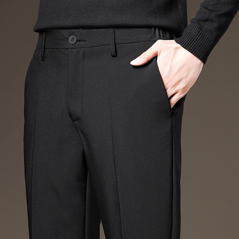 Men‘s Slim Business Suit Pants