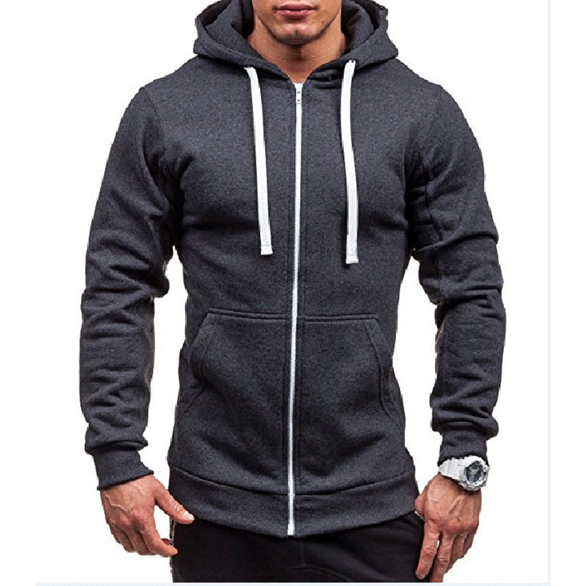 MRMT Zipper Hoodie Mens Sweatshirt