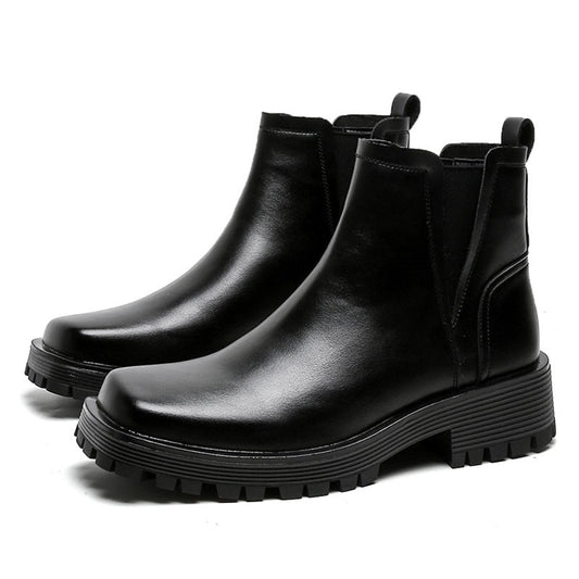 Men's Thick Sole High Top Boots