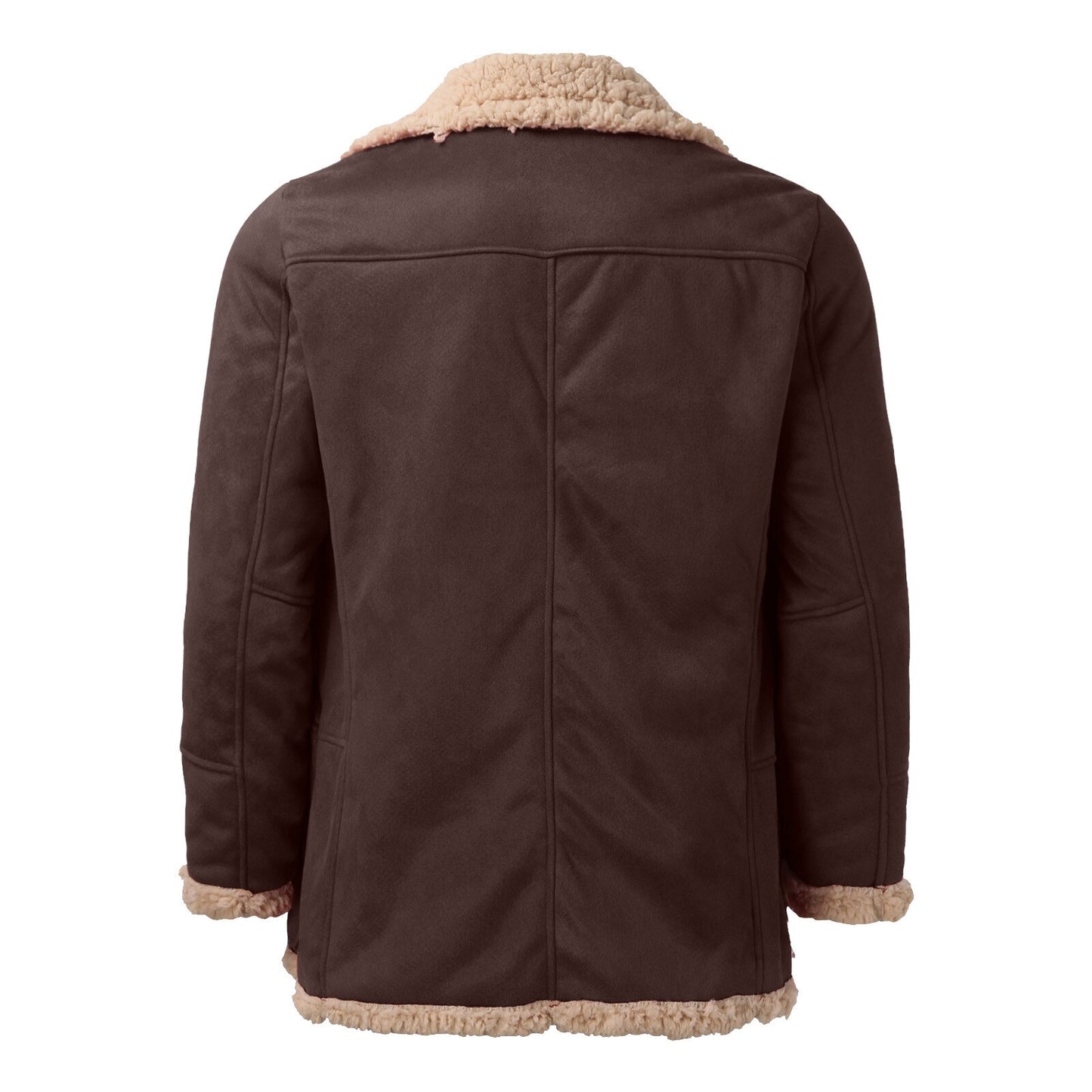 Men's Insulated Leather Outdoor Jacket