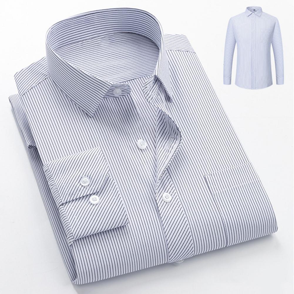 Single Breasted Men's Dress Shirt