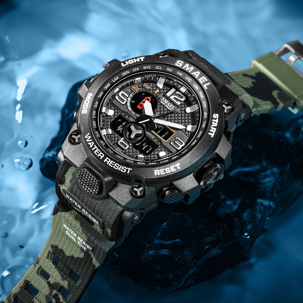 SMAEL Waterproof Sports Watch