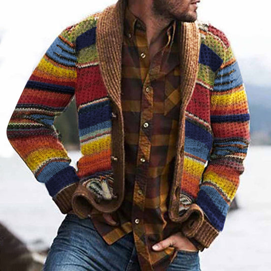 Men's Knit Winter Sweater
