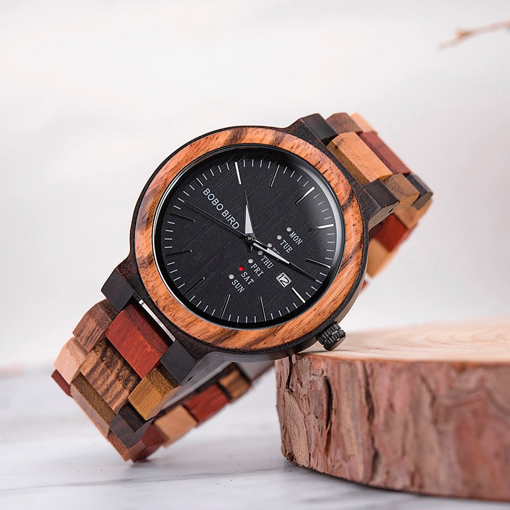 BOBO BIRD Couple Wooden Watch