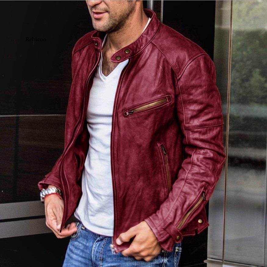 Men's Pu Leather Jackets