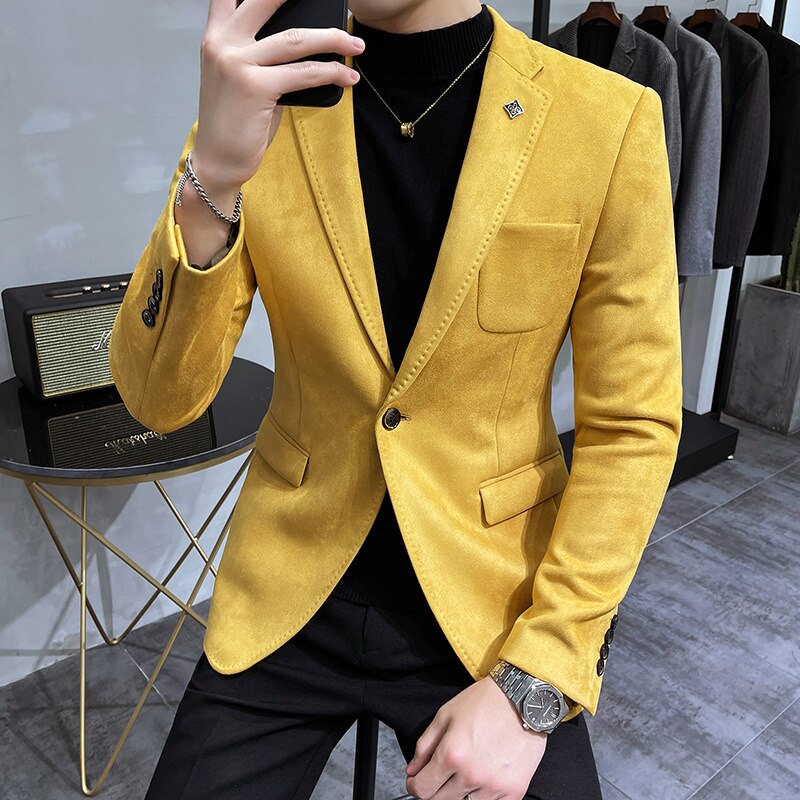 Casual Slim Blazer For Men