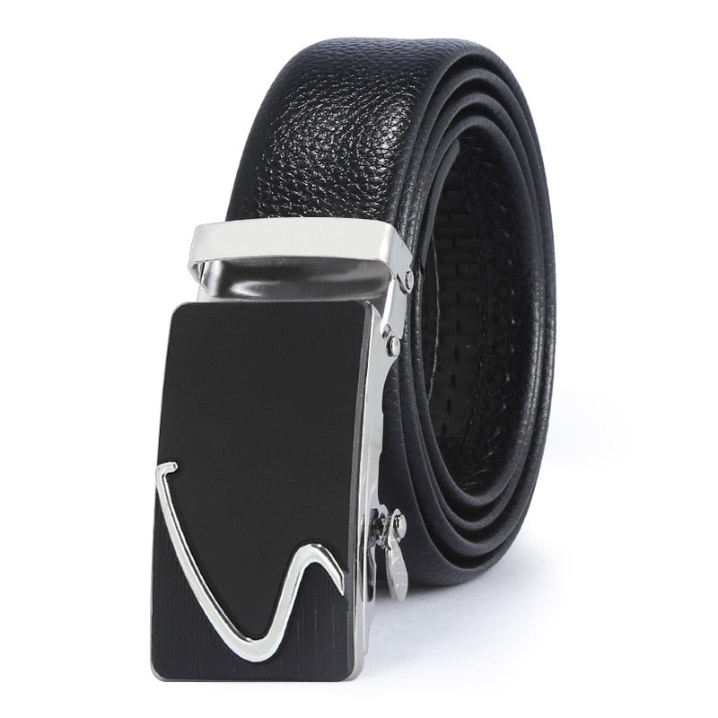 Men's High Quality Luxury Business Automatic Buckle Belt