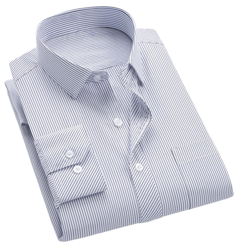 Single Breasted Men's Dress Shirt