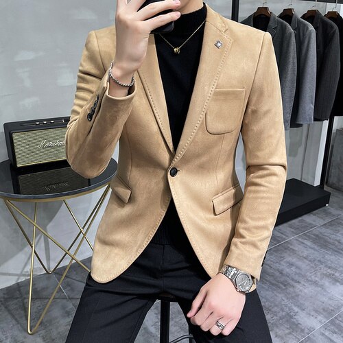 Casual Slim Blazer For Men