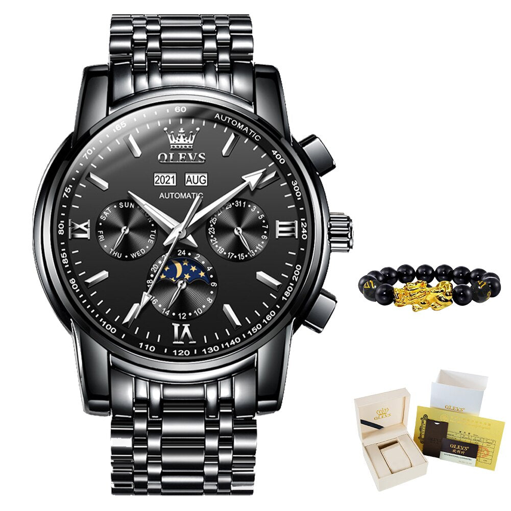 OLEVS  6633 Luxury Automatic Mechanical Watch