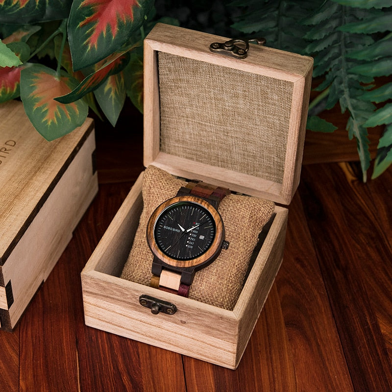 BOBO BIRD Couple Wooden Watch