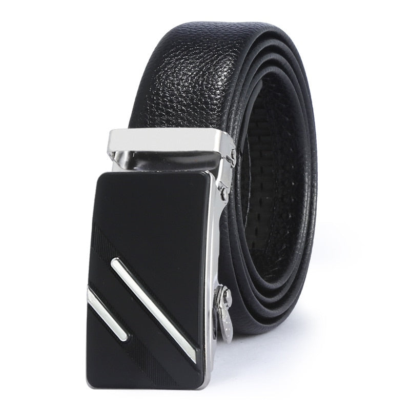 Men's High Quality Luxury Business Automatic Buckle Belt