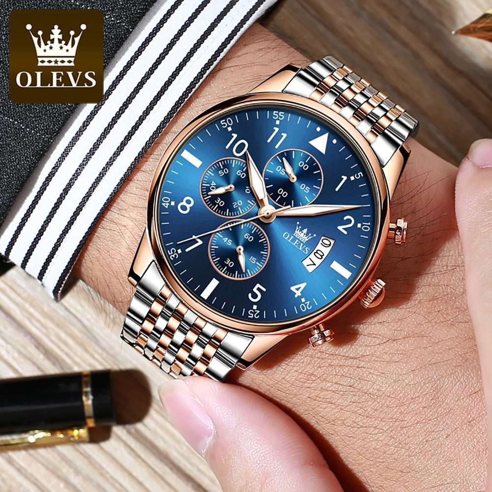 OLEVS Fashion Mens Watches