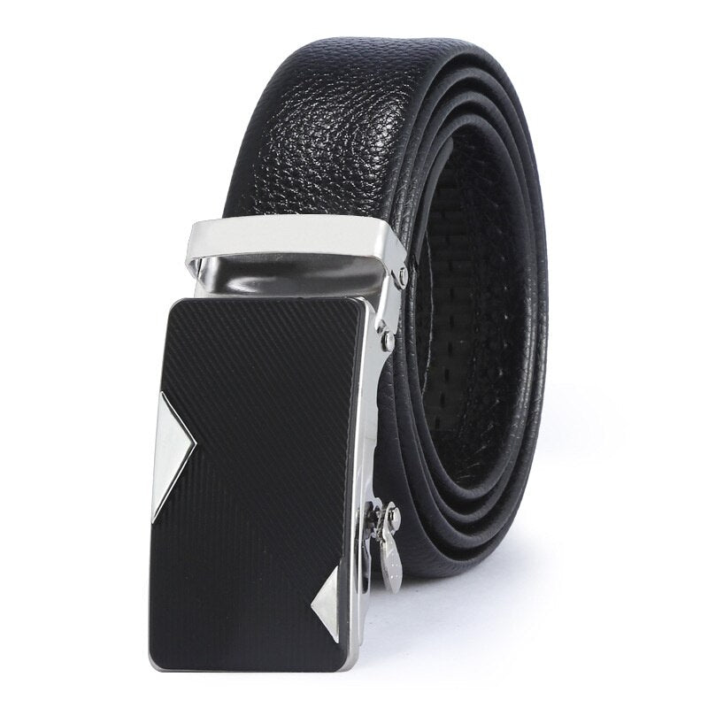 Men's High Quality Luxury Business Automatic Buckle Belt