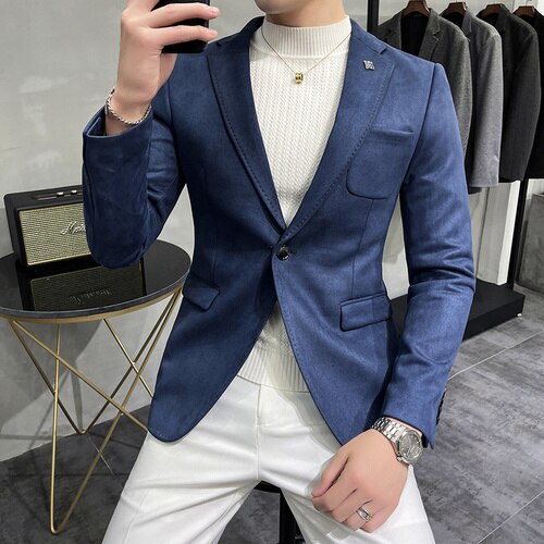 Casual Slim Blazer For Men