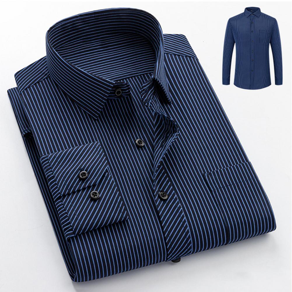 Single Breasted Men's Dress Shirt