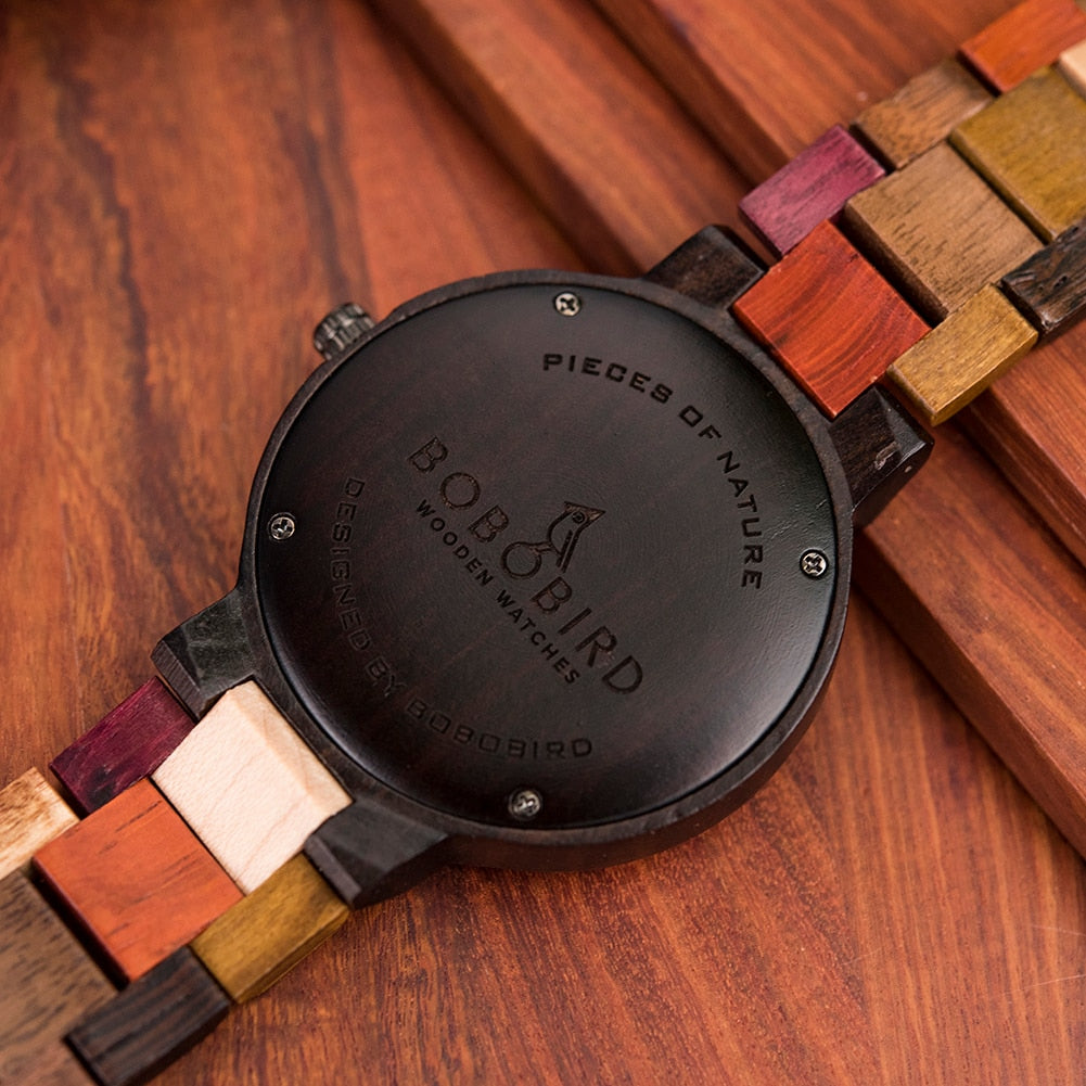 BOBO BIRD Couple Wooden Watch